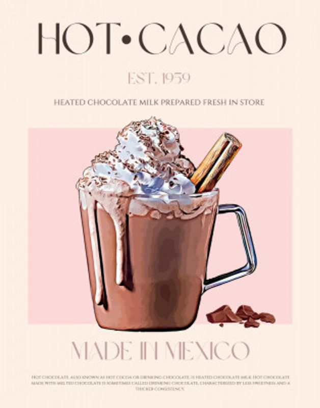 A Mug of Creamy Hot Cacao