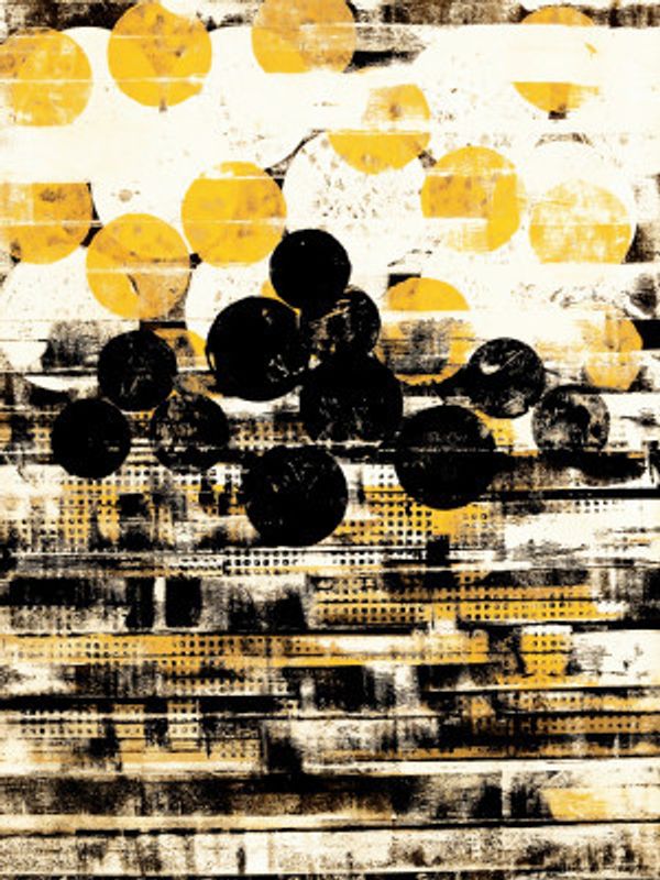 Yellow and Black Circles