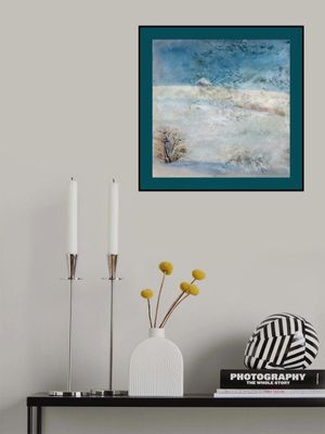 Winter Scene: Christmas Tree Vintage Style 2