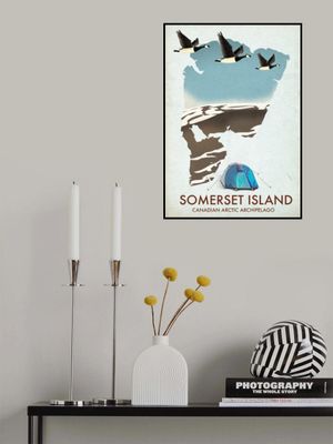 Somerset Island Canadian Arctic map