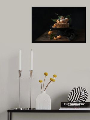 Polenta cake with sweet mandarines