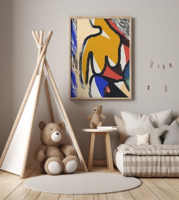 Summer Nude Bold Abstract