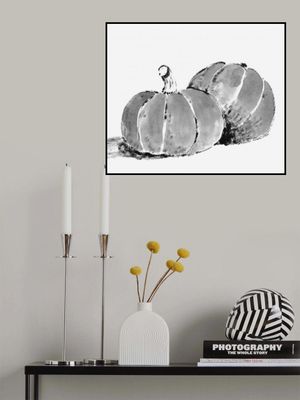 Charcoal Pumpkins