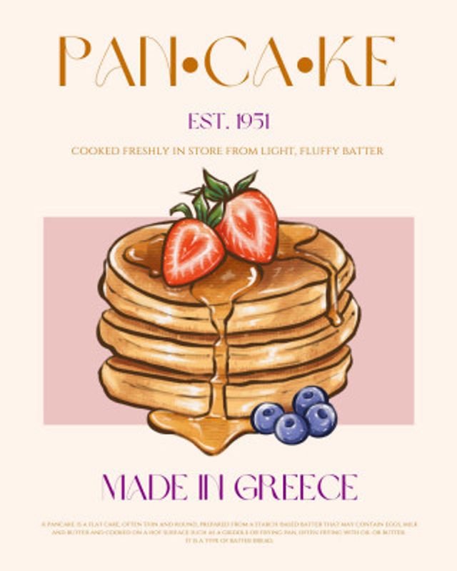 Fluffy Greek Pancakes