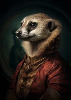 Meerkat Portrait