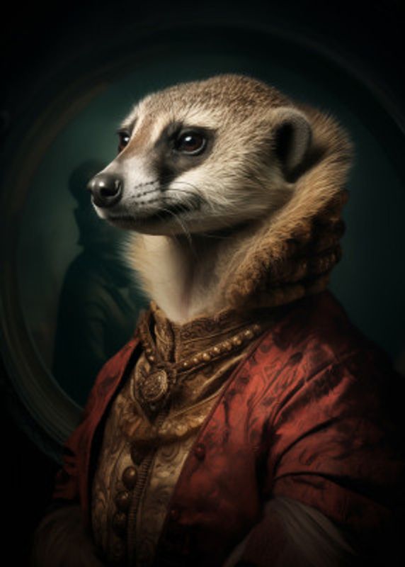 Meerkat Portrait