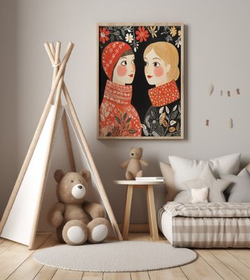 Vintage Style Mag Women Knittwear