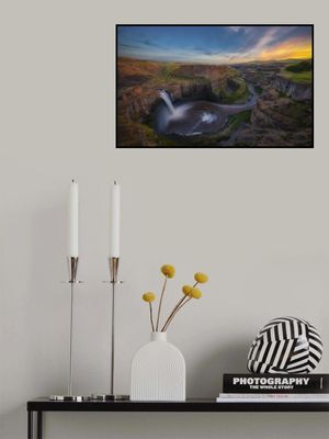 Sunset at Palouse Falls