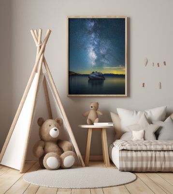 Bonsai Rock Milky Way