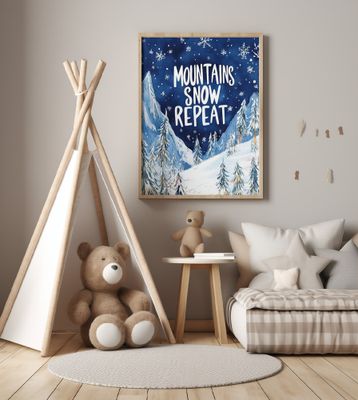 Winter Wonderland Scene