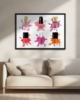 Colorful Nail Polish Bottles