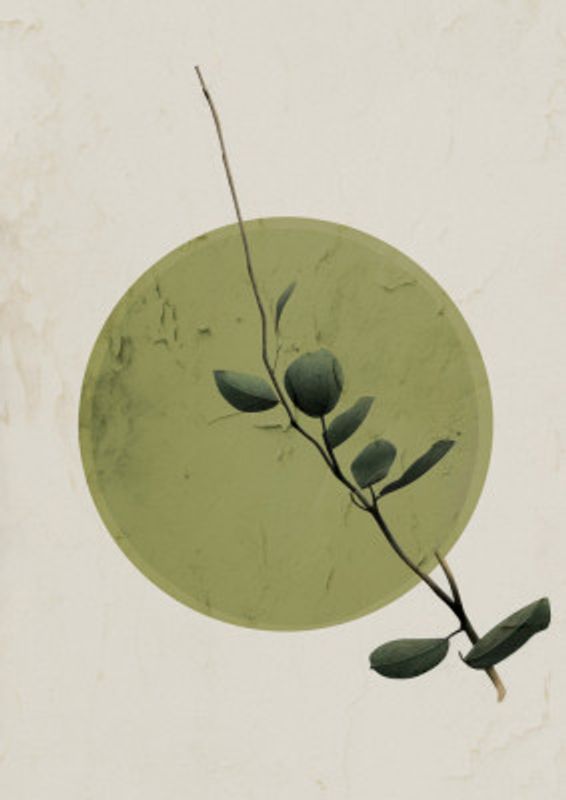 Green Serenity Circle