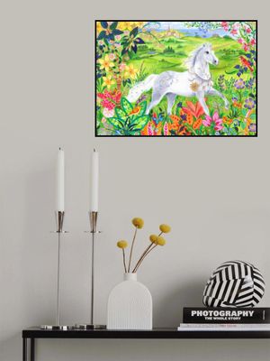 Majestic White Horse