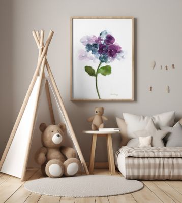 Floral With Hydranga I