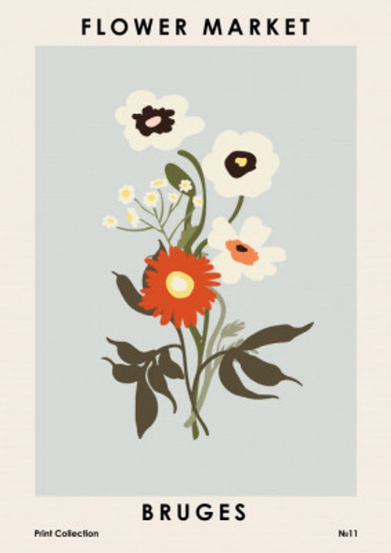 Flower Market Bruges