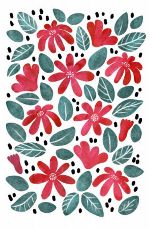 Red flowers I