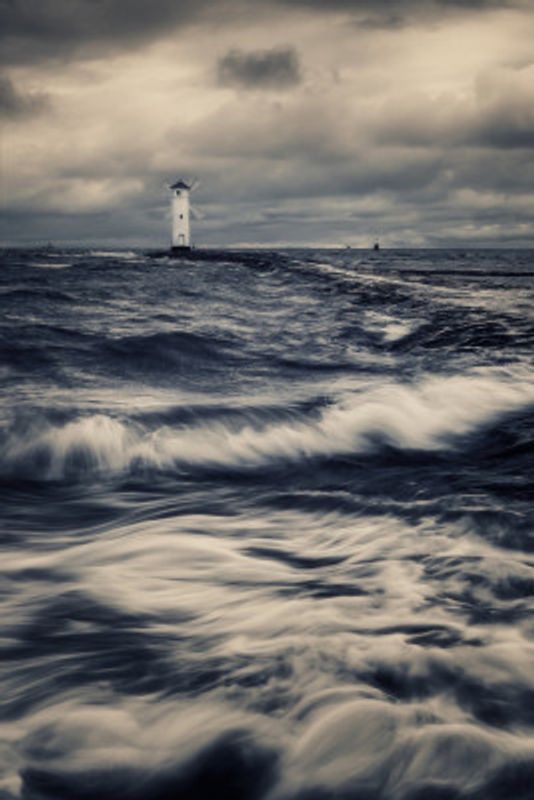 The lighthouse and the sea