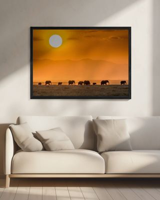 Sunrise over Amboseli