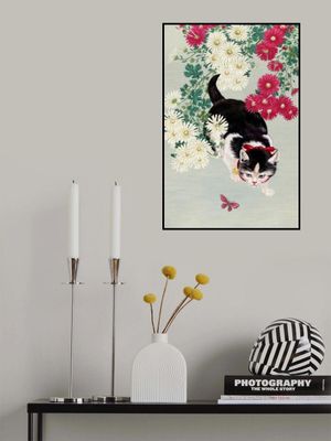 A Cat's Hunt for Butterflies