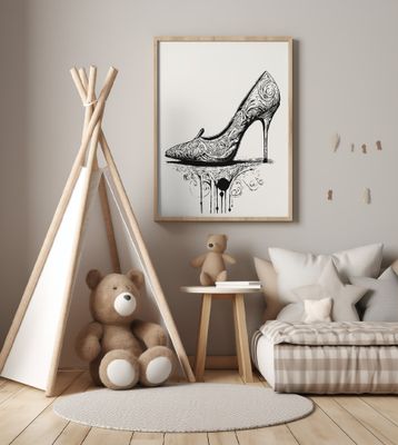 High-Heeled Shoe