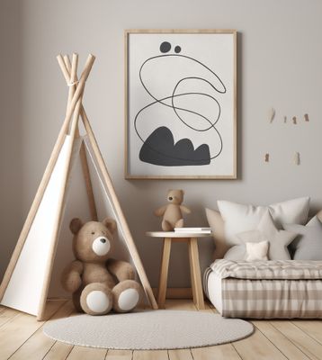 Expressionist forms and lines 12