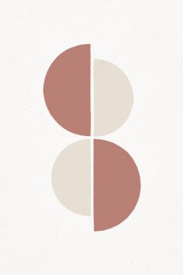 Geometric Shapes in Earthy Tones