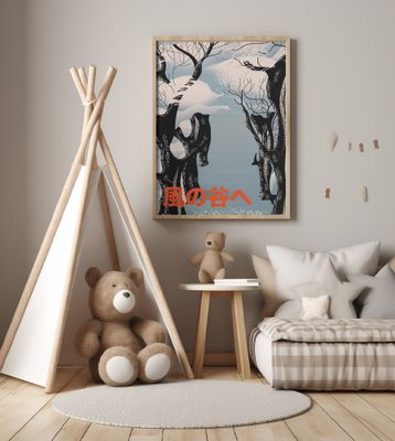 To the Valley of the Wind Japanese Winter