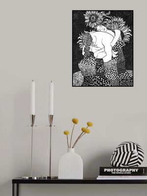 The Family Embrace With Sunflowers