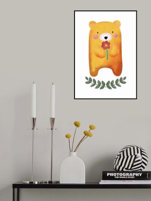 Bear with Blossoms