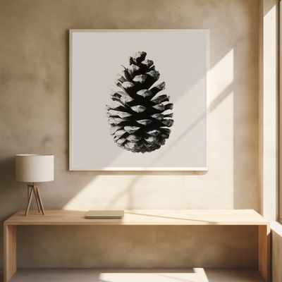 Pinecone Silhouette