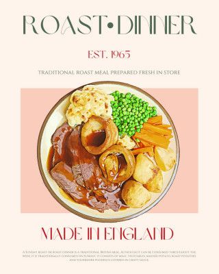 Roast Dinner Print