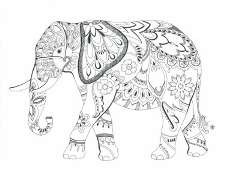 Elephant Mandala