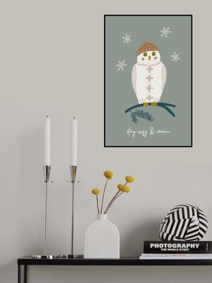 Cozy Owls Frosted Sage