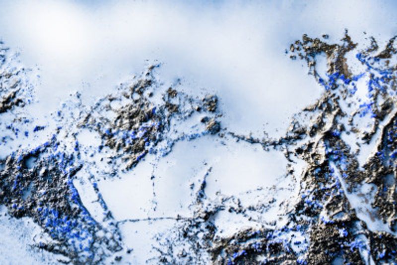 Contemporary Art - Maya Blue Bliss