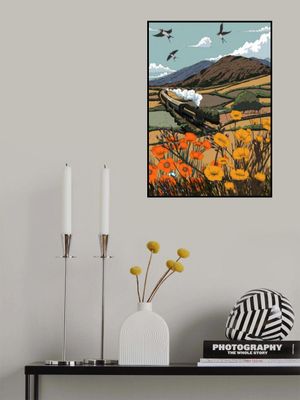 Summer Landscape Railway