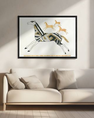 Stylized Horses in Dynamic Motion