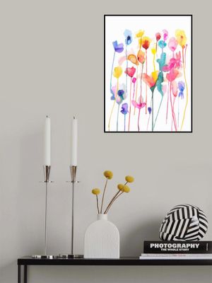 Wild Flowers Artistic Watercolor Ii