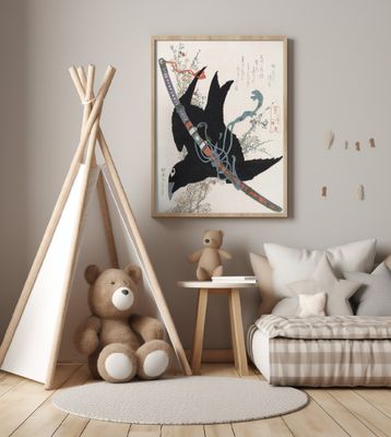 Hokusai's a Comparison of Genroku Poems and Shells (1760 1849)