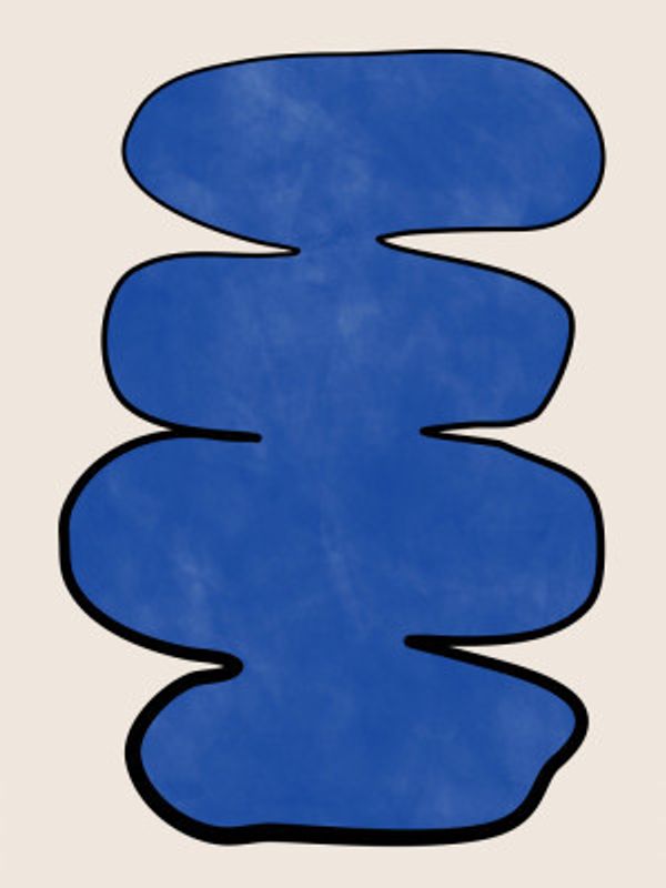 Blue Enigma Shape