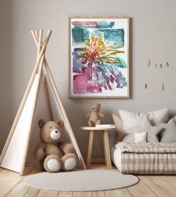 Orchid Passion Watercolor