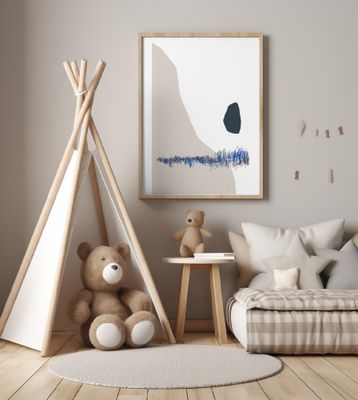 Abstract Minimalist Artwork