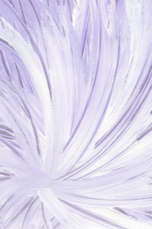 Dynamic Brushstrokes in Purple and White