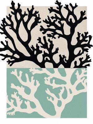 Coral Silhouettes