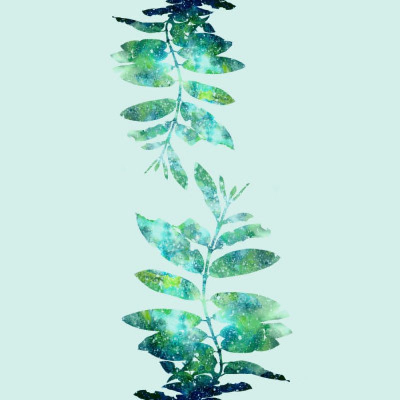 Green Delicate Leaves