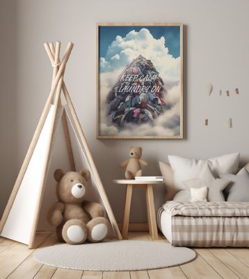 Keep Calm Laundry On Ii