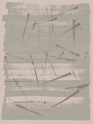 Taupe Neutrals. Ink marks pattern.