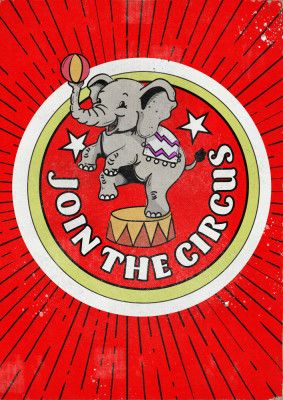 Join the Circus Vintage Commercial