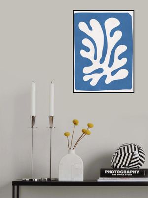 White Coral Silhouette