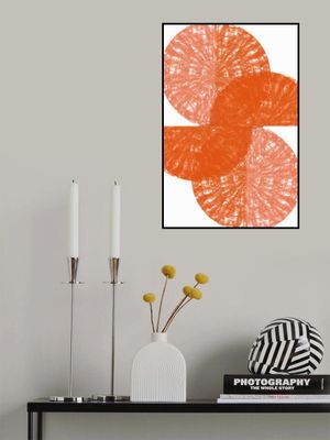 Orange Circle Fans 1