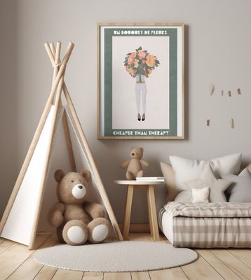 Flowers girl therapy